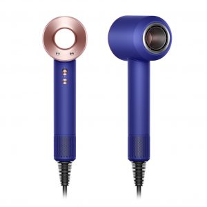 Фен Dyson Supersonic HD08 (Vinca blue и Rosé) с 5 насадками в чехле