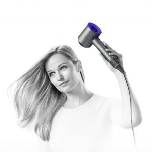 Фен Dyson Supersonic HD07 (черный/серебристый) с 5 насадками и дорожным чехлом