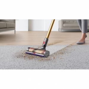 Пылесос Dyson Absolute Pro V11 беспроводной золотистый: станция и 9 насадок