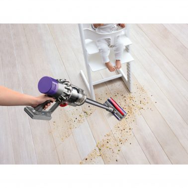 Пылесос Dyson Cyclone Parquet V10 беспроводной серый: станция и 5 насадок
