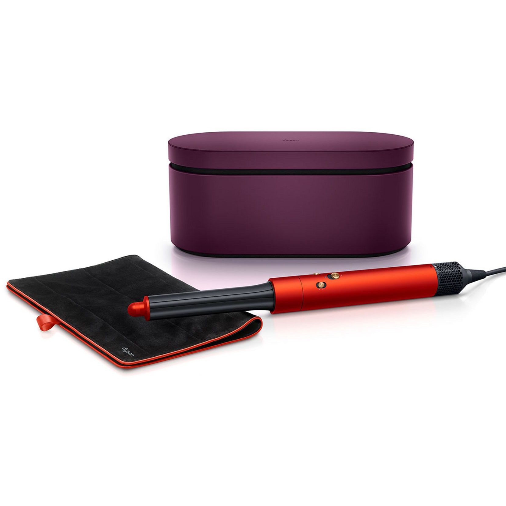 Стайлер Dyson Airwrap Complete Long HS05 Topaz Orange с кейсом и дорожным чехлом