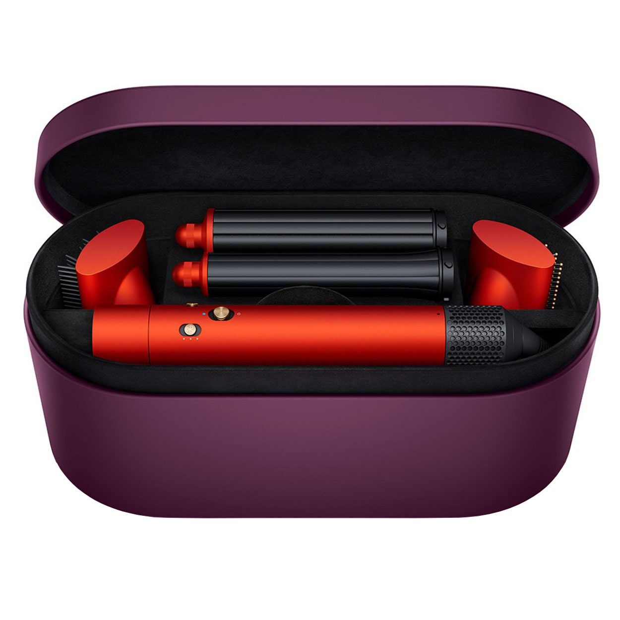 Стайлер Dyson Airwrap Complete Long HS05 Topaz Orange с кейсом и дорожным чехлом