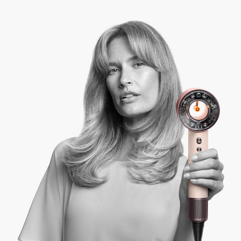 Фен Dyson HD16 Supersonic Nural Ceramic Pink/Rose Gold + чехол
