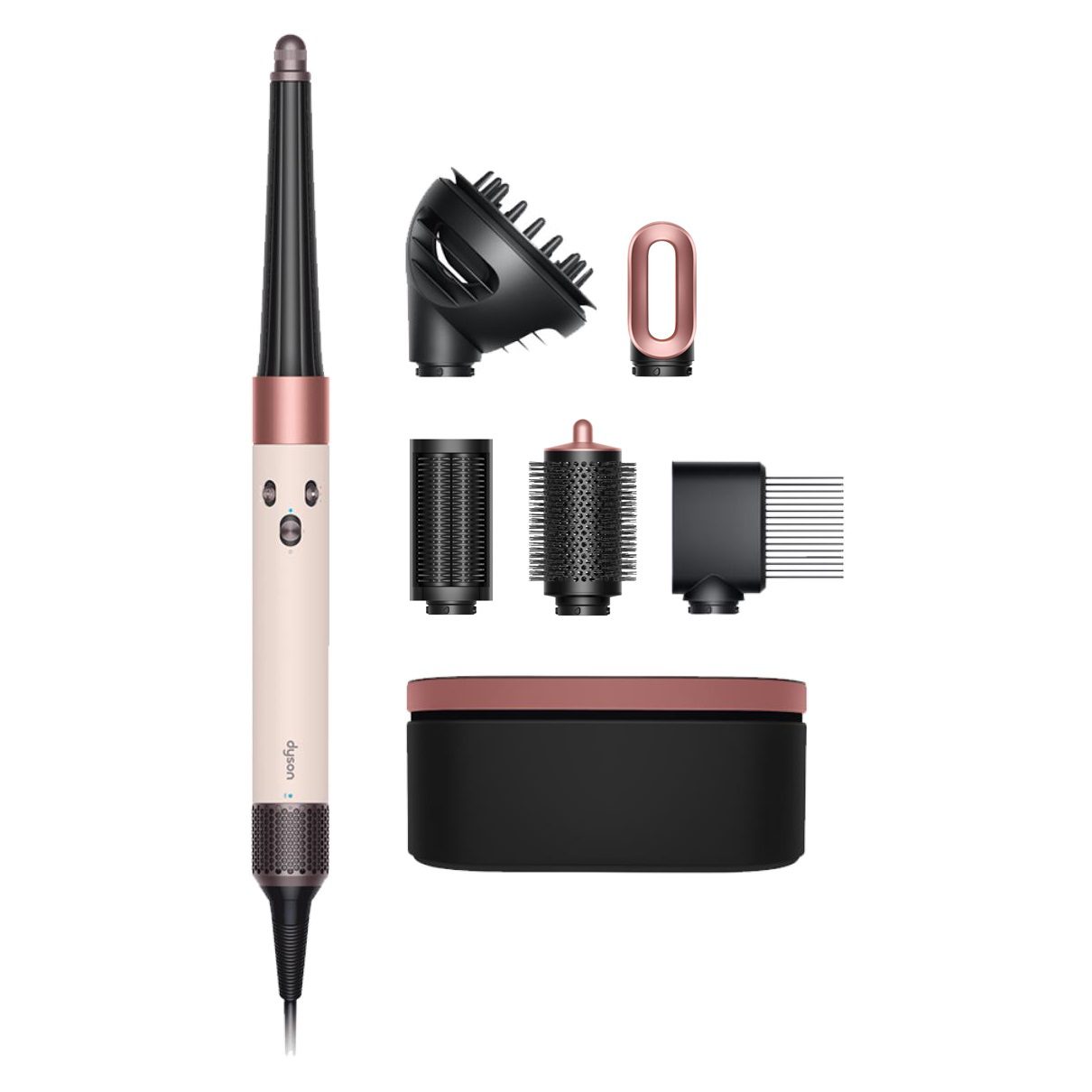 Стайлер Dyson HS08 Airwrap Complete Long Ceramic Pink/Rose Gold + бокс чехол