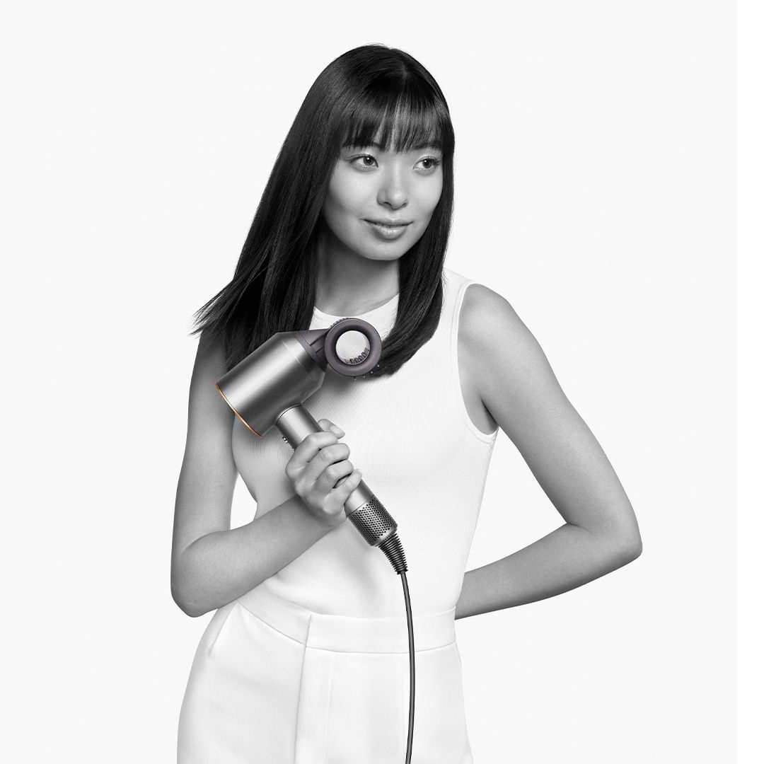 Фен Dyson Supersonic HD15 Topaz Orange с 4 насадками