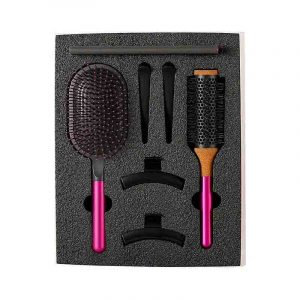 Набор расчесок и заколок Dyson цвета Фуксия