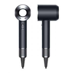 Фен Dyson Supersonic HD07 (черный/серебристый) с 5 насадками и дорожным чехлом