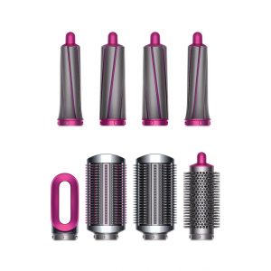Стайлер Dyson Airwrap HS01 (фуксия) для разных типов волос с кейсом и расческами