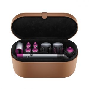 Стайлер Dyson Airwrap HS01 (фуксия) для разных типов волос с кейсом и расческами