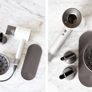 Фен Dyson Supersonic HD01 цвет белый с чехлом для хранения