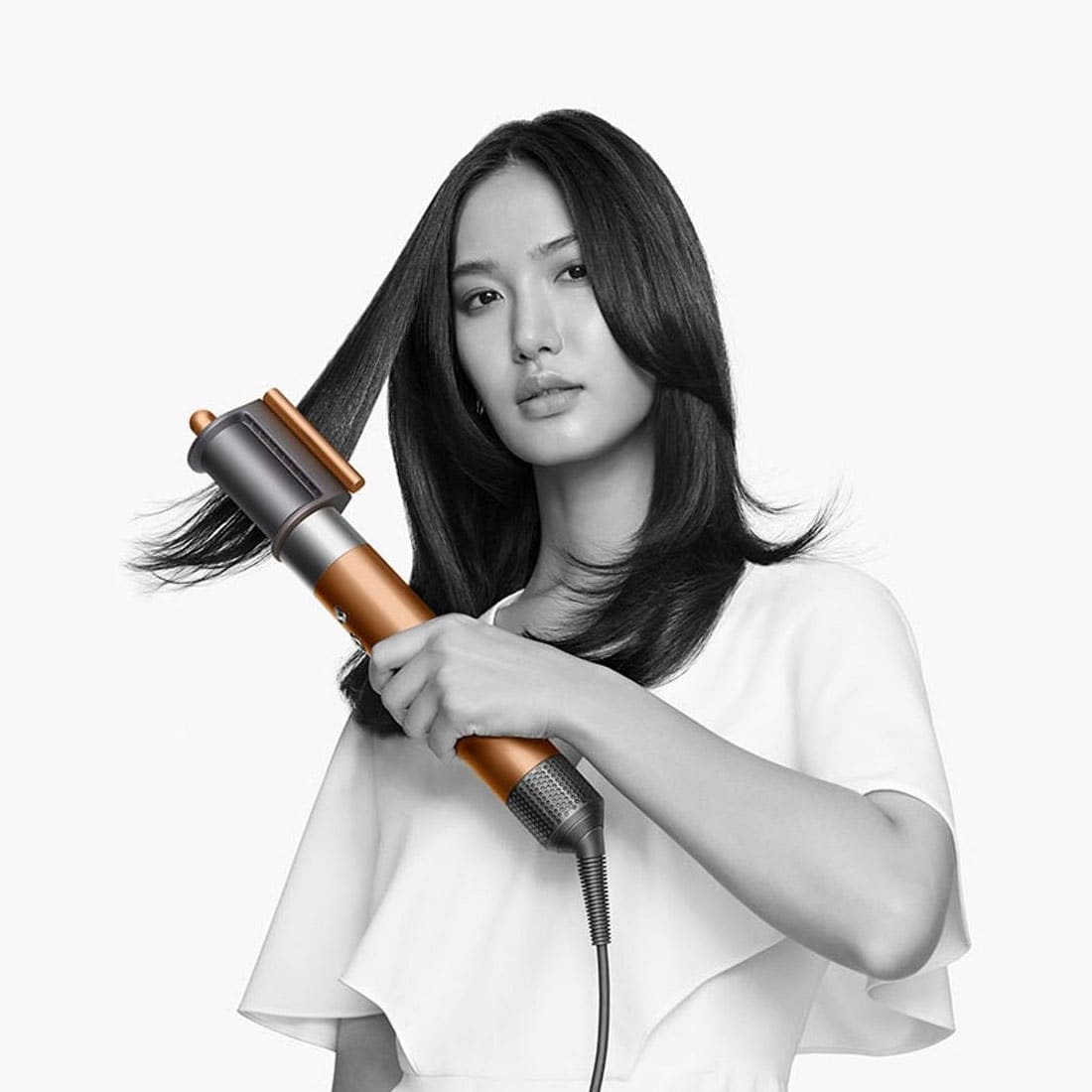 Стайлер Dyson Airwrap HS05 Complete Long (фуксия/яркий никель) с кейсом