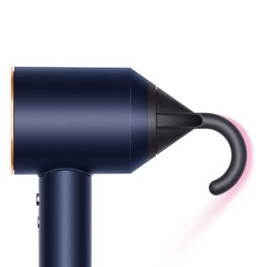 Фен Dyson Supersonic HD07 синий медный с 5 насадками в чехле и расческами