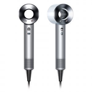 Фен Dyson Supersonic HD03 (белый) с дорожным чехлом и 4 насадками