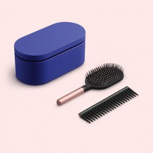 Фен Dyson Supersonic HD07 (Vinca blue и Rosé) с 5 насадками в чехле и расческами