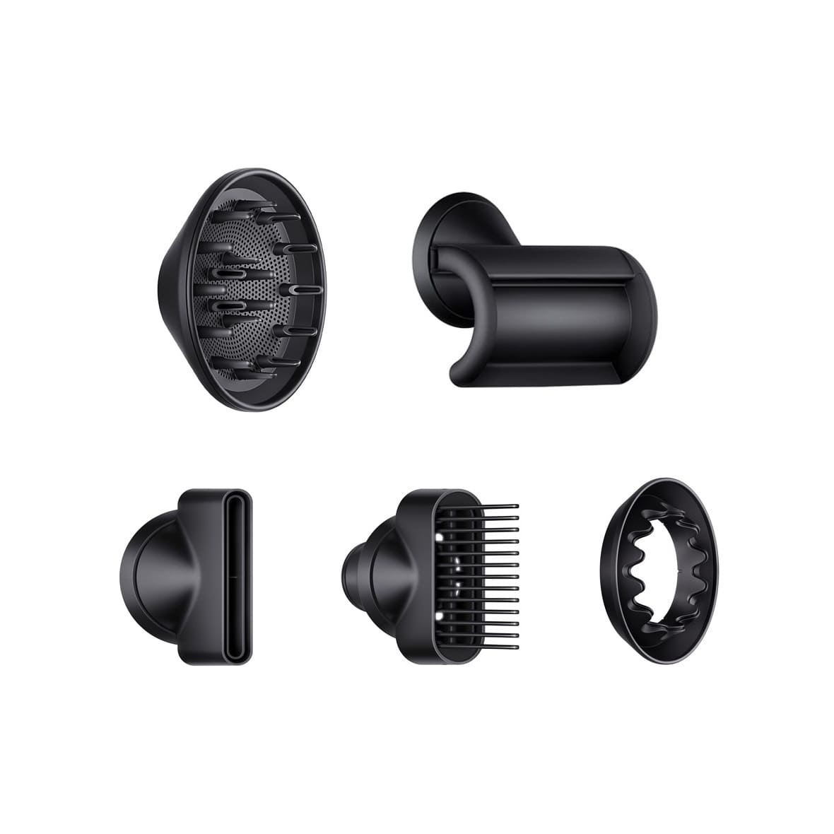 Фен Dyson Supersonic HD07 (берлинская лазурь/медный) с 5 насадками в чехле и расческами