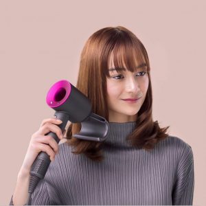 Фен Dyson Supersonic (черный/серебристый) с 5 насадками