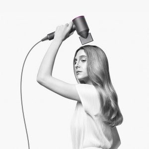 Фен Dyson Supersonic (черный/серебристый) с 5 насадками