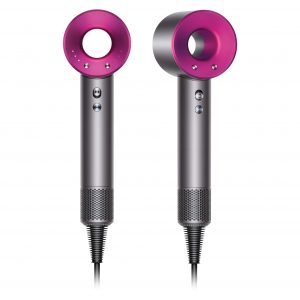 Фен Dyson Supersonic для волос (фуксия) с 5 насадками