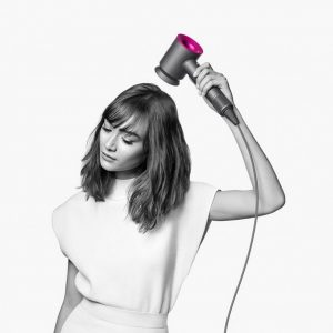 Фен Dyson Supersonic для волос (фуксия) с 5 насадками