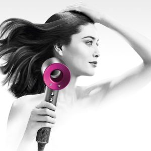 Фен Dyson Supersonic HD07 цвет фуксия с 5 насадками в дорожном чехле