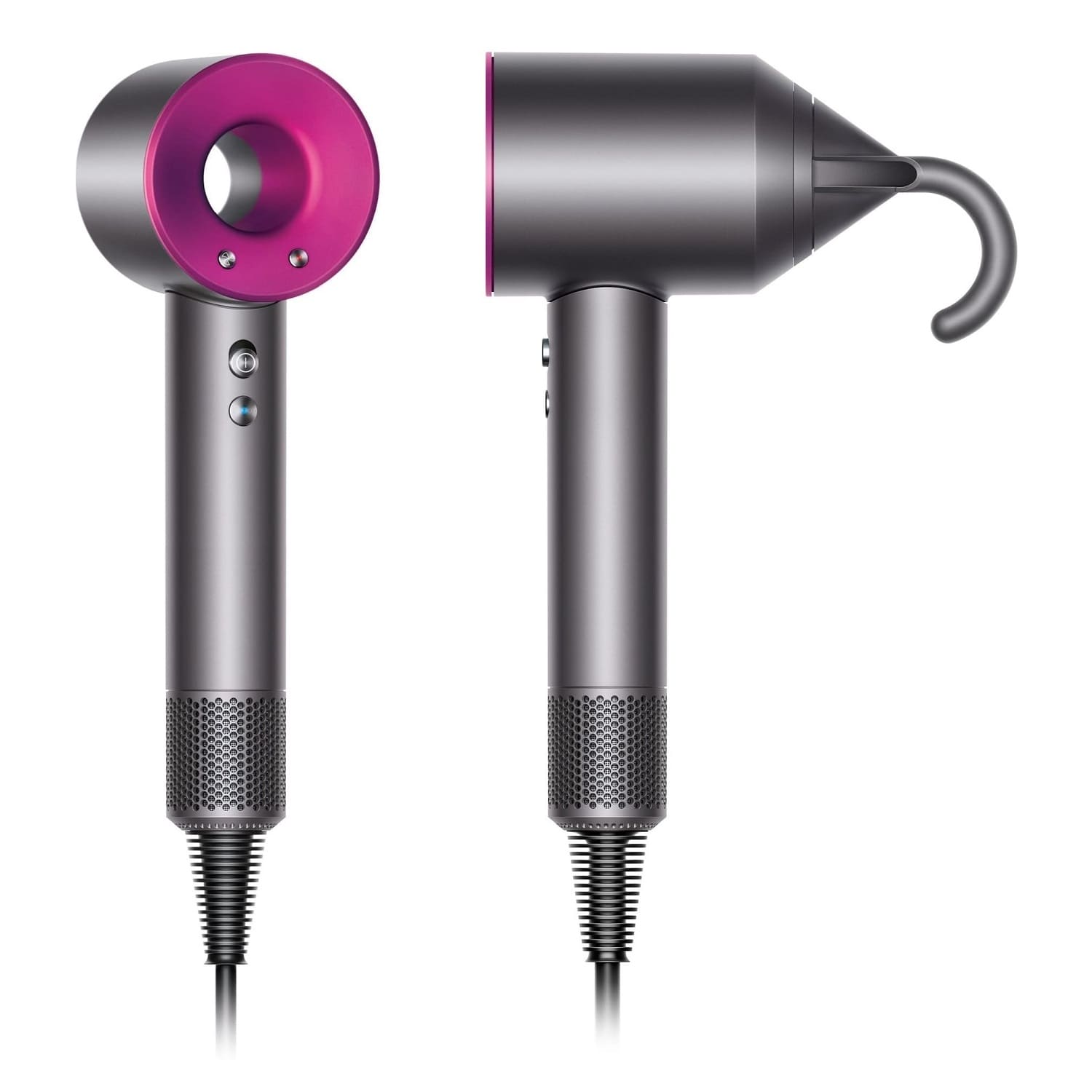 Фен Dyson Supersonic HD07 цвет фуксия с 5 насадками в дорожном чехле