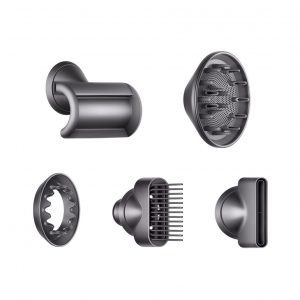 Фен Dyson Supersonic HD07 (белый) с 5 насадками и дорожным чехлом