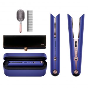 Выпрямитель Dyson Corrale с чехлом, кейсом и расческами цвет Vinca blue и Rosé