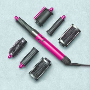 Стайлер Dyson Airwrap HS05 Complete (фуксия/яркий никель) с кейсом
