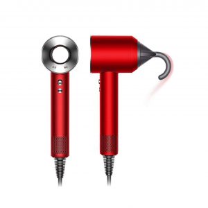 Фен Dyson Supersonic HD07 (красный) с 5 насадками и дорожным чехлом