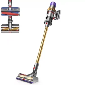Пылесос Dyson Absolute Pro V11 беспроводной золотистый: станция и 9 насадок
