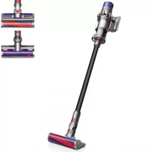 Пылесос Dyson Cyclone Total Clean V10 беспроводной серый: станция и 8 насадок
