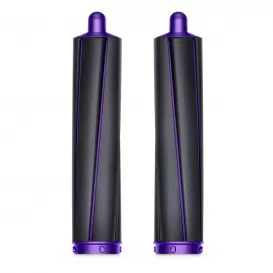 Длинные цилиндрические насадки 40 мм цвет пурпурный